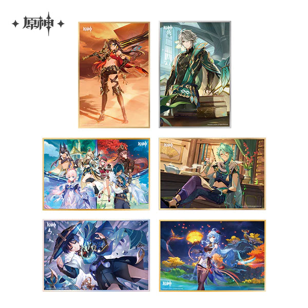 Genshin Impact Theme Series Shikishi Card Board
