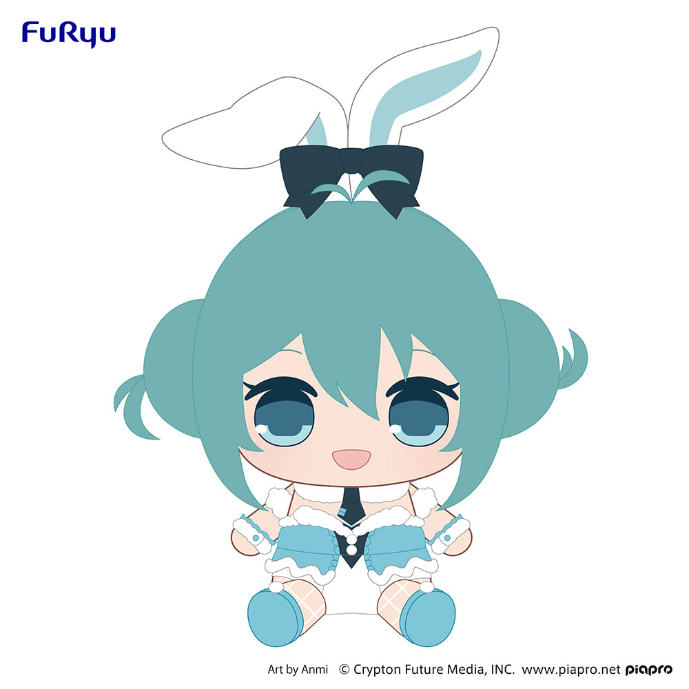 Hatsune Miku KYURUMARU BIG Plush Toy Hatsune Miku /White Rabbit