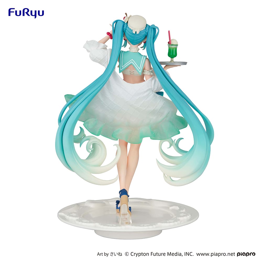 Hatsune Miku Exceed Creative Figure SweetSweets Series Melon Soda Float - FuRyu Corporation - Glacier Hobbies