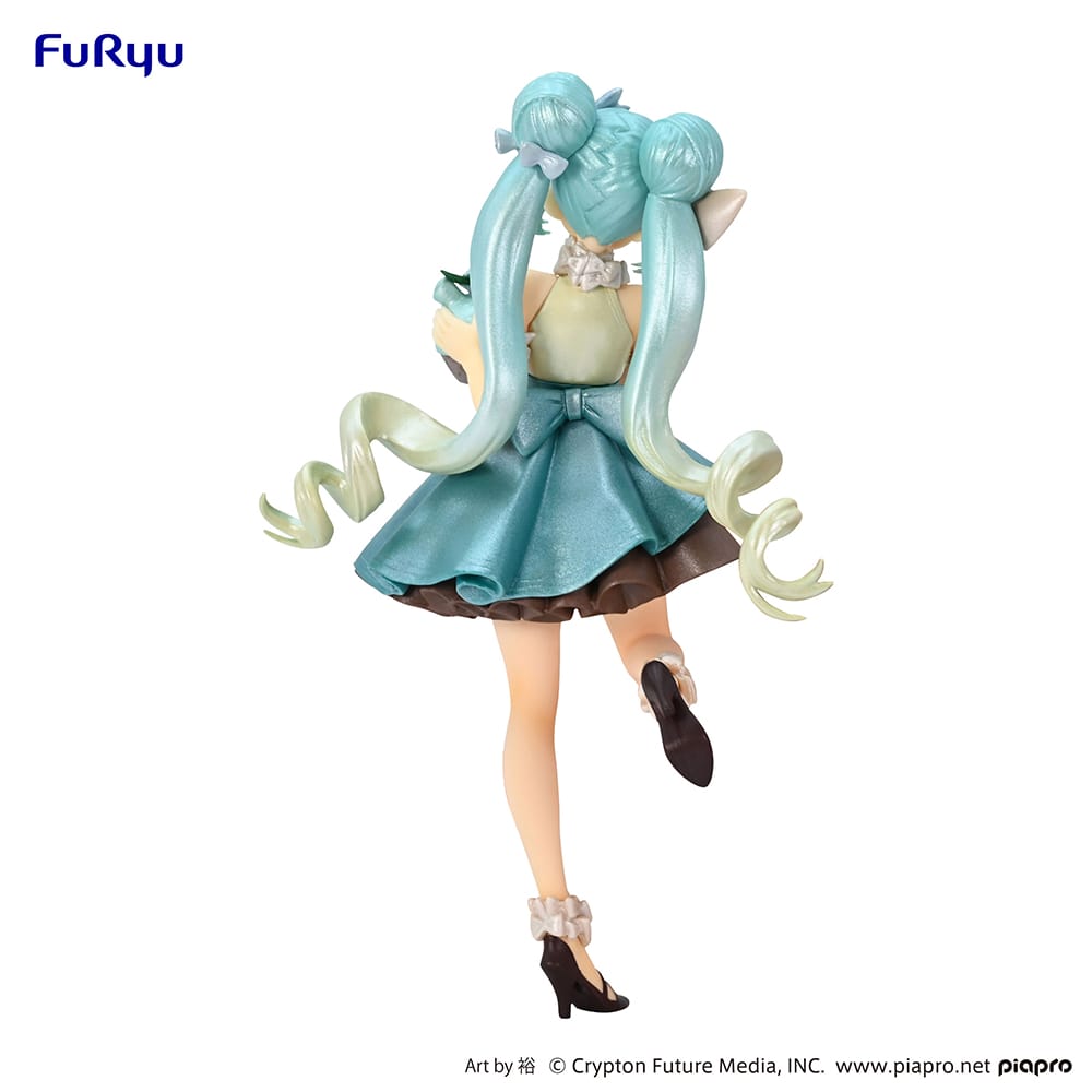 Hatsune Miku SweetSweets Series Figure-Hatsune Miku Chocolate Mint Pearl Color- - FuRyu Corporation - Glacier Hobbies