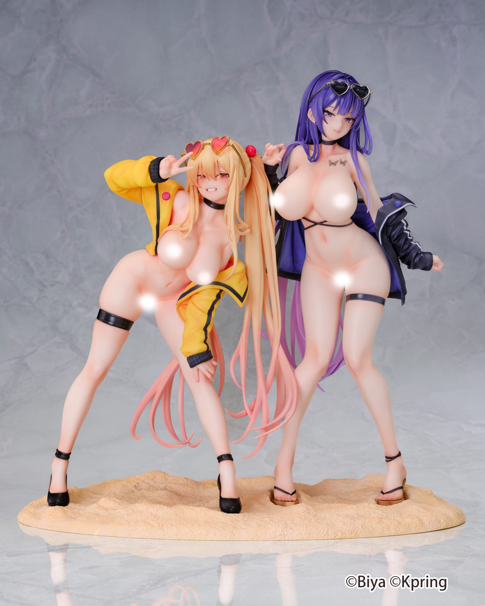 Yuna & Sayuri 1/6 Scale Figure (Set of 2) with Special Base Illustration by Biya & K Pring