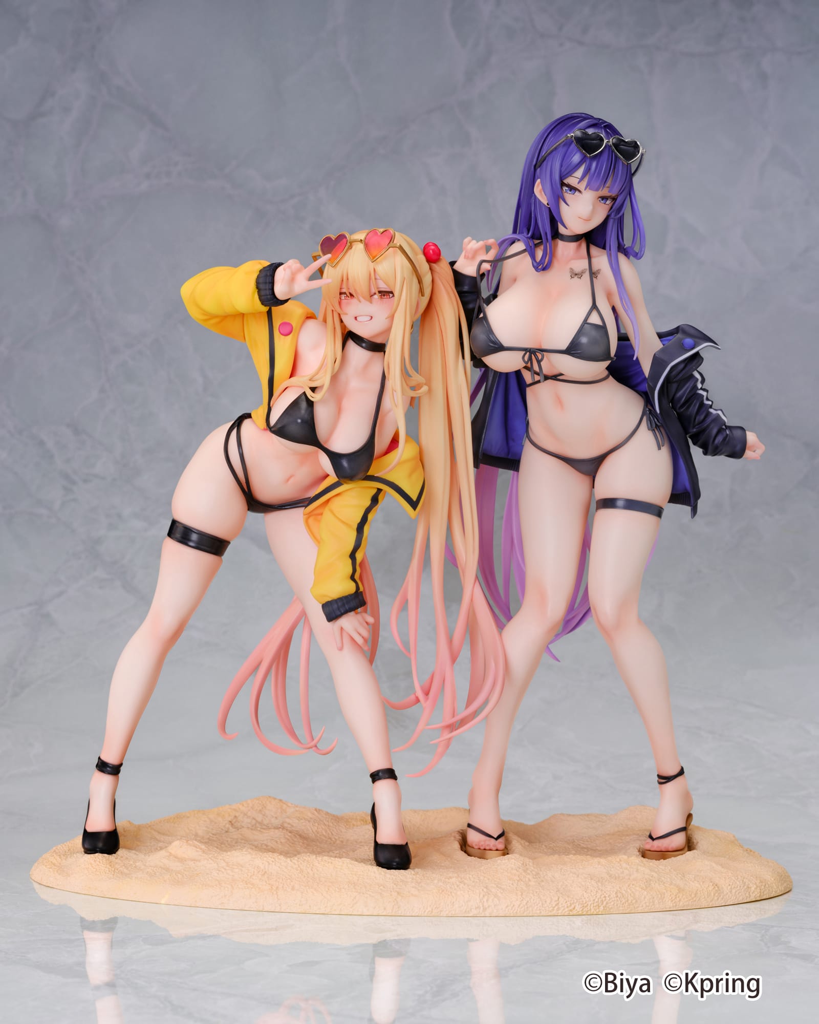 Yuna & Sayuri 1/6 Scale Figure (Set of 2) with Special Base Illustration by Biya & K Pring