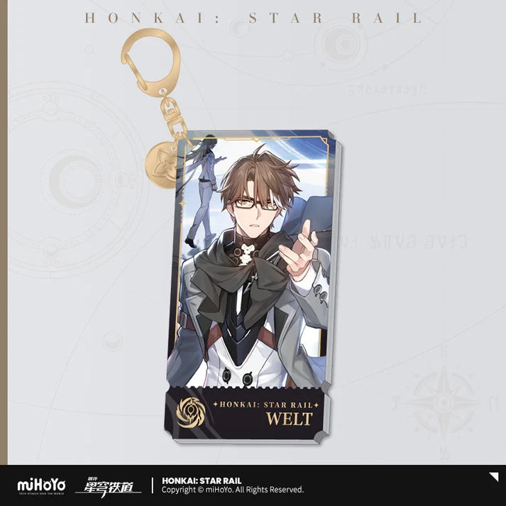 [PREORDER] Honkai: Star Rail Character Acrylic Keychains - Nihility Path