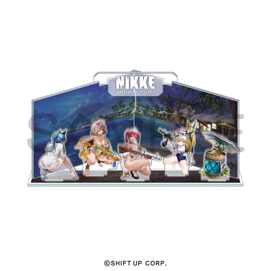 NIKKE: Goddess of Victory Diorama Acrylic -Summer- Unit 3