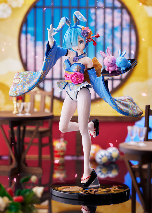 Re:ZERO -Starting Life in Another World- Rem Wa-Bunny 1/7 Scale Figure - Glacier Hobbies - FuRyu Corporation