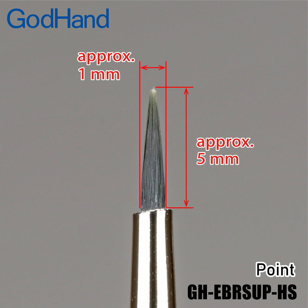 Godhand GH-EBRSUP-HS Brushwork Softest Point - Glacier Hobbies - GodHand