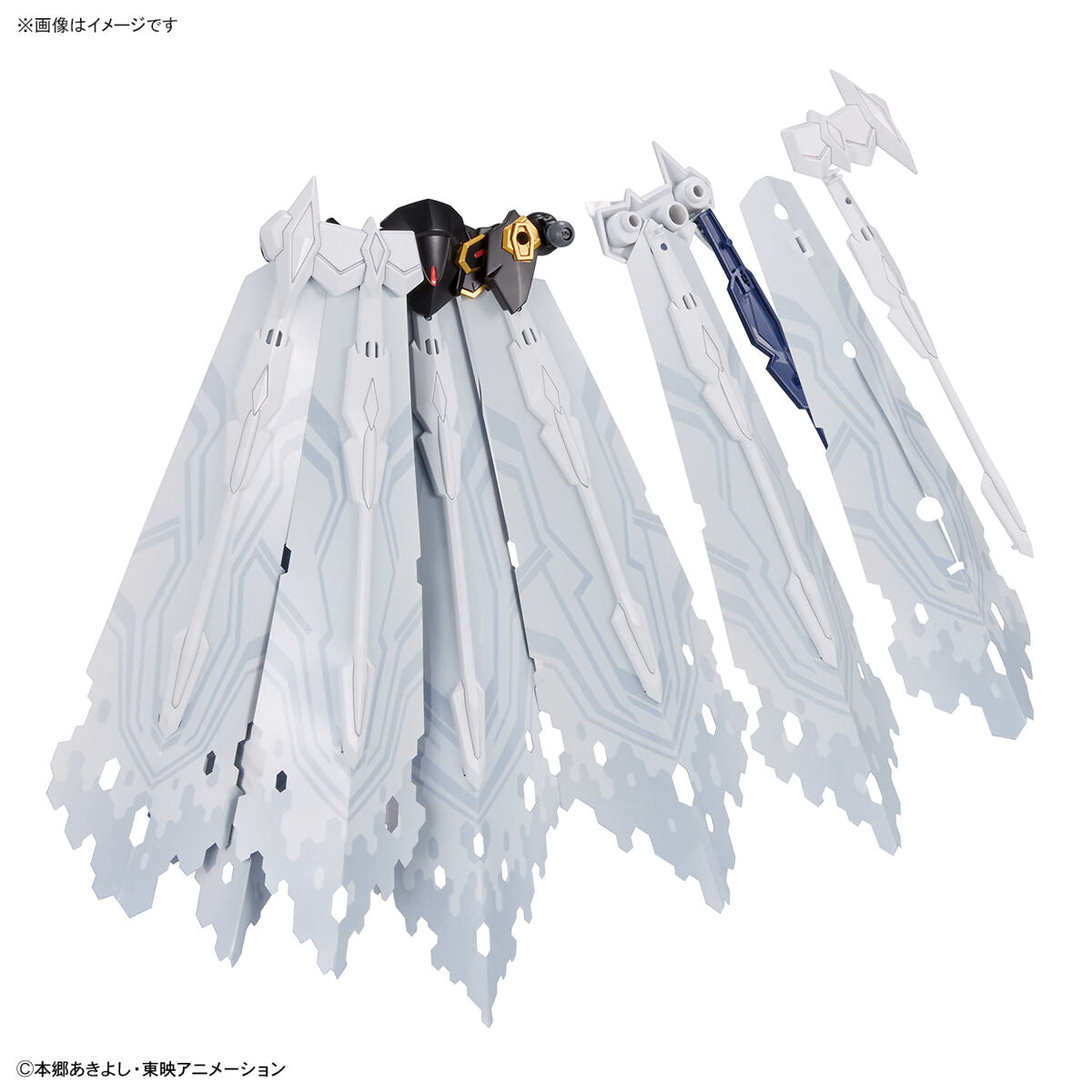 Alphmon (Amplified) Figure-rise Standard - Glacier Hobbies - Bandai