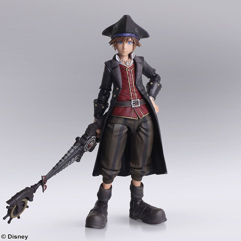 Sora (Pirates of the Caribbean Version) Bring Arts - Kingdom Hearts III - Glacier Hobbies - Square Enix
