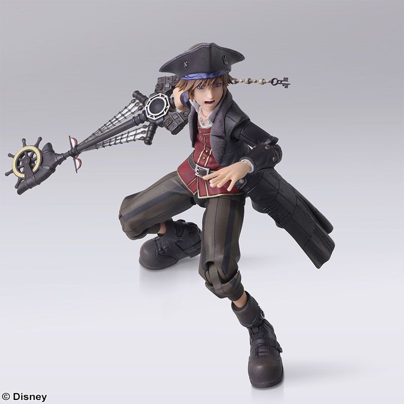 Sora (Pirates of the Caribbean Version) Bring Arts - Kingdom Hearts III - Glacier Hobbies - Square Enix