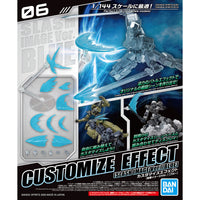 Customize Effect 06 (Slash Image Ver Blue) - Glacier Hobbies - Bandai