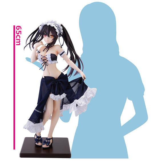 [PREORDER] Date A Live Light Novel: Kurumi Tokisaki Swimsuit Ver. 1/2.5 Scale Figure - Glacier Hobbies - KADOKAWA
