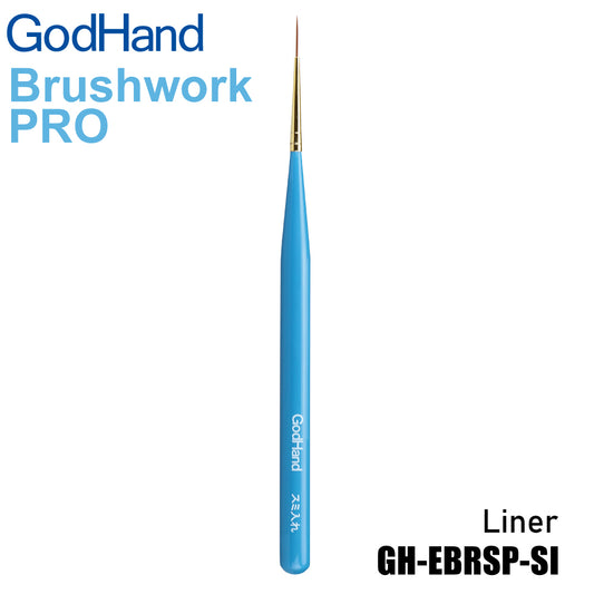 Godhand GH-EBRSP-SI Brushwork PRO Liner - Glacier Hobbies - GodHand