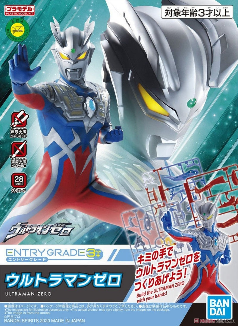 Entry Grade Ultraman Zero - Glacier Hobbies - Bandai