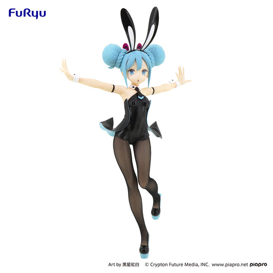 [PREORDER] Hatsune Miku BiCute Bunnies Figure -Hatsune Miku/Black-(re-run) - Prize Figure - Glacier Hobbies - FuRyu Corporation
