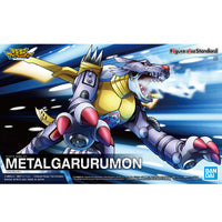 Figure-rise Standard Metal Garurumon - Glacier Hobbies - Bandai