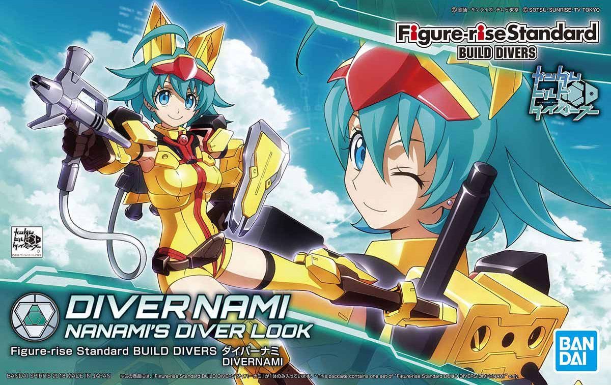 Diver Nami Figure-rise Standard - Gundam Build Divers Bandai | Glacier Hobbies