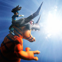 [PREORDER] G.E.M. series Digimon Adventure Greymon & Taichi Yagami (repeat) Non-Scale Figure - Glacier Hobbies - Megahouse
