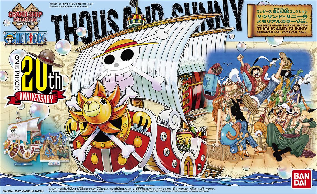 Thousand Sunny Memorial Color Ver Grand Ship Collection - One Piece Bandai | Glacier Hobbies 