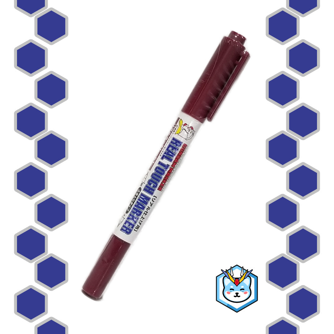 Gundam Real Touch Marker GM404 Red - Glacier Hobbies - GSI Creo