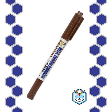 Gundam Real Touch Marker GM407 Brown - Glacier Hobbies - GSI Creo