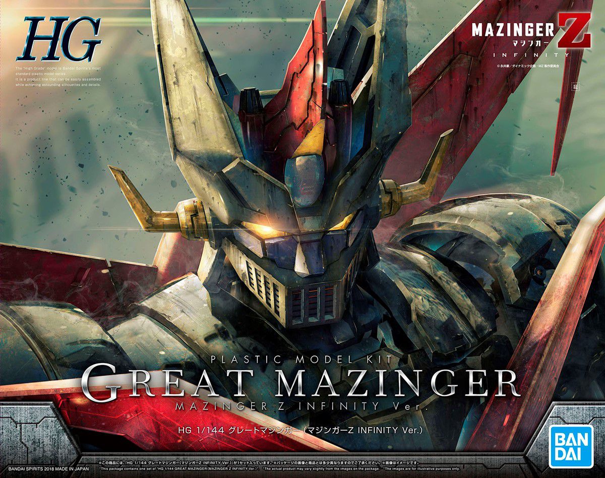 HG 1/144 Great Mazinger (Infinity Ver.) - Glacier Hobbies - Bandai