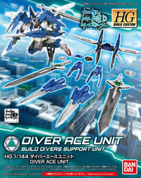 HGBC 1/144 Diver Ace Unit - High Grade Gundam Build Divers | Glacier Hobbies