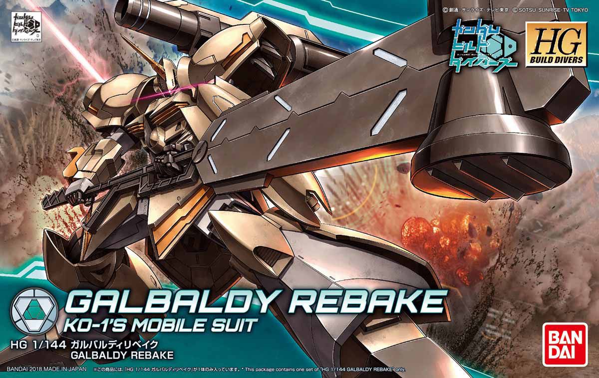 HGBD 1/144 Galbaldy Rebake - High Grade Gundam Build Divers | Glacier Hobbies