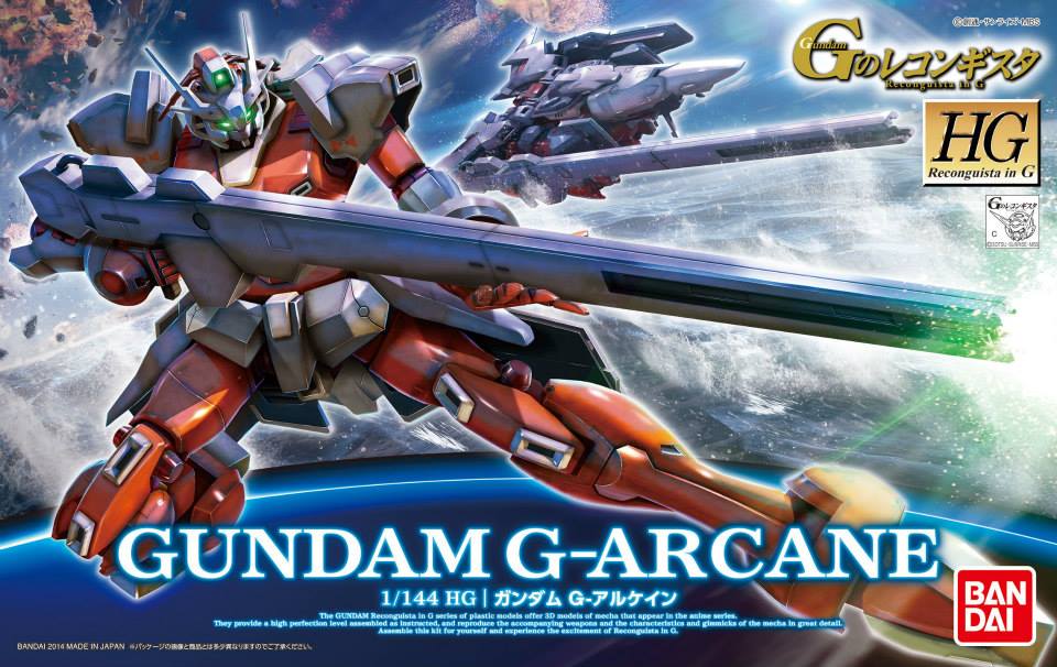 HG 1/144 Gundam G-Arcane - High Grade Gundam Reconguista in G | Glacier Hobbies