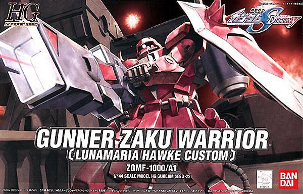HG 1/144 Gunner ZAKU Warrior Lunamaria Custom