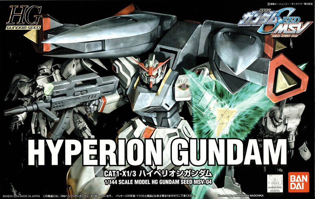 HG 1/144 Hyperion Gundam - High Grade Mobile Suit Gundam SEED MSV | Glacier Hobbies