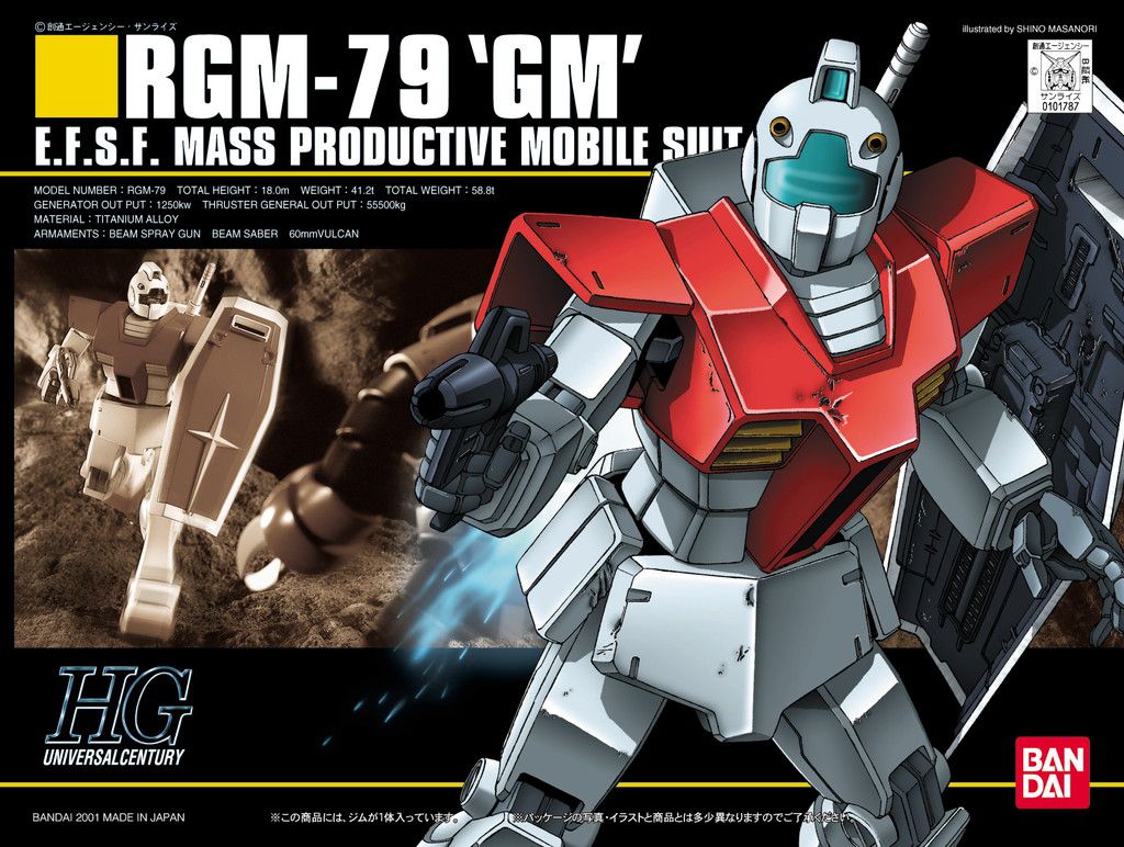 HGUC 1/144 RGM-79 GM