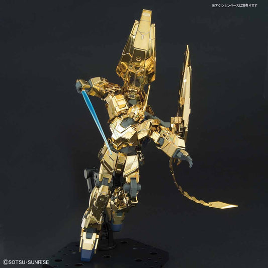 HGUC 1/144 RX-0 Unicorn Gundam 03 Phenex (Unicorn Mode) (Narrative Ver.) Gold Coating - High Grade Mobile Suit Gundam Narrative | Glacier Hobbies