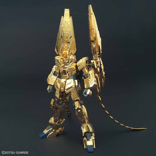 HGUC 1/144 RX-0 Unicorn Gundam 03 Phenex (Unicorn Mode) (Narrative Ver.) Gold Coating - High Grade Mobile Suit Gundam Narrative | Glacier Hobbies