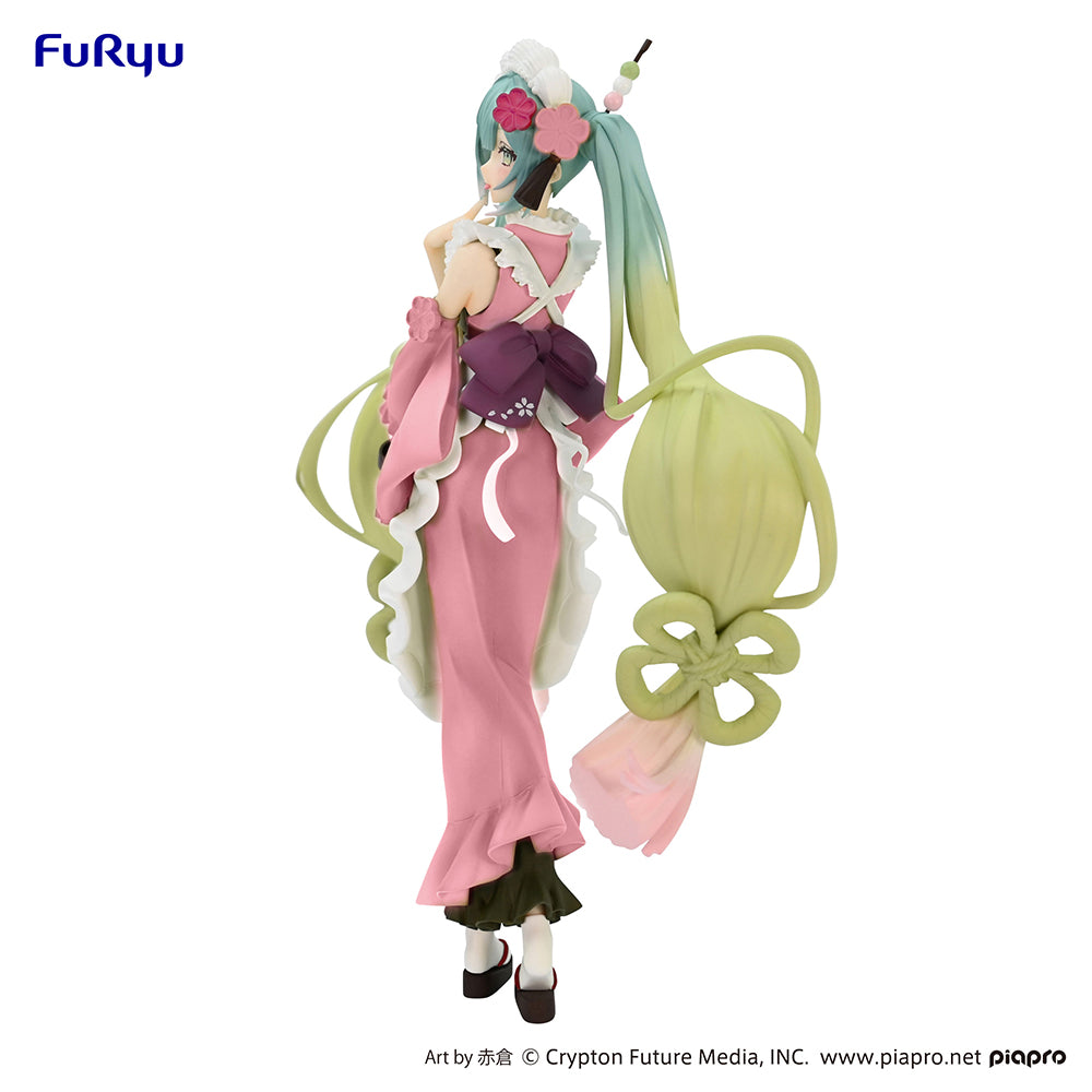 [PREORDER] Hatsune Miku Exceed Creative Figure -Matcha Green Tea Parfait /Another Color - Non Scale Figure - Glacier Hobbies - FuRyu Corporation