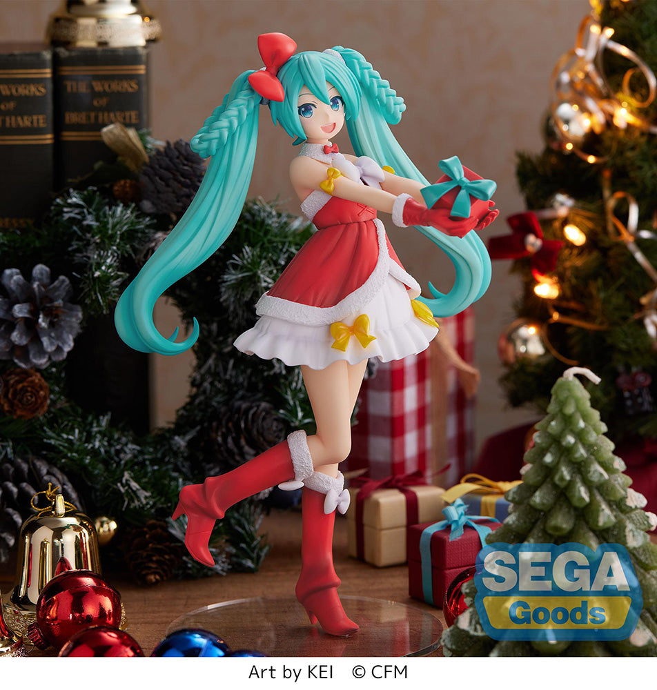 [PREORDER] Hatsune Miku Series SPM Figure "Hatsune Miku" Christmas 2022 - Prize Figure - Glacier Hobbies - SEGA