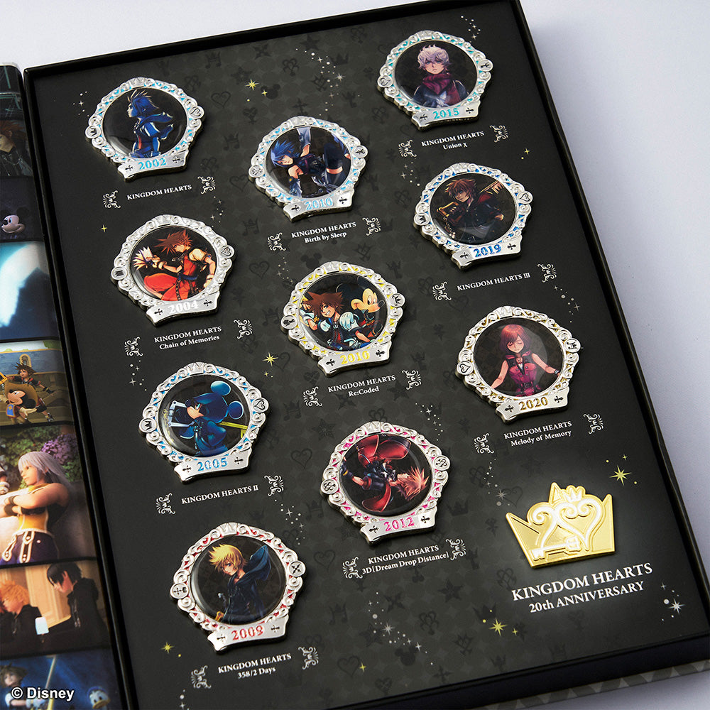 [PREORDER] KINGDOM HEARTS 20TH ANNIVERSARY Pins Box Vol. 2 - Glacier Hobbies - Square Enix