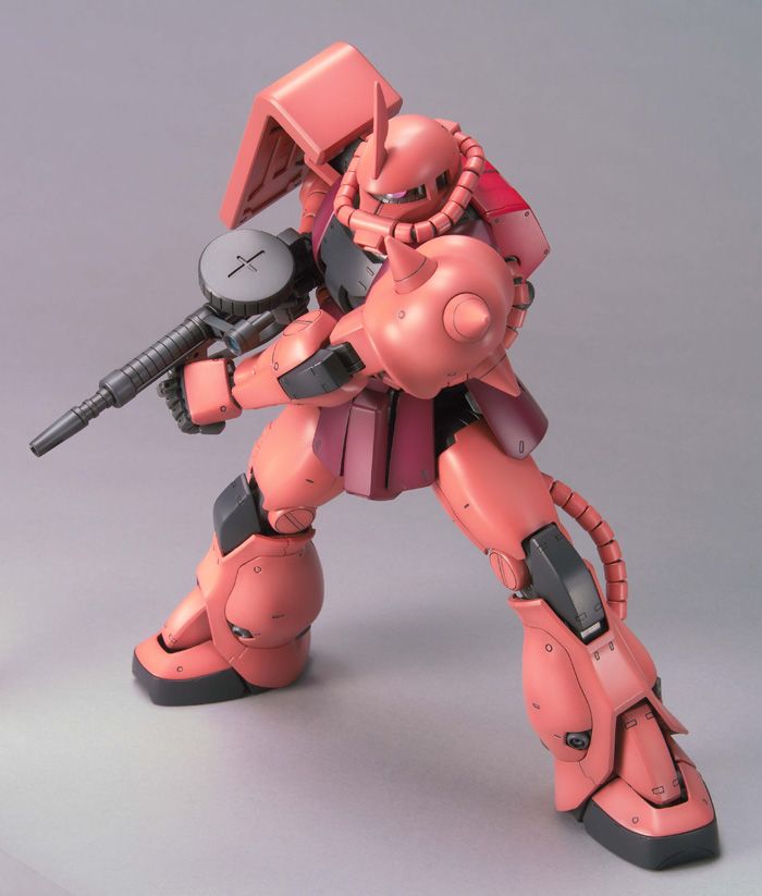 MG 1/100 Zaku II Ver. 2.0 (Char Aznable Custom) - Master Grade Mobile Suit Gundam