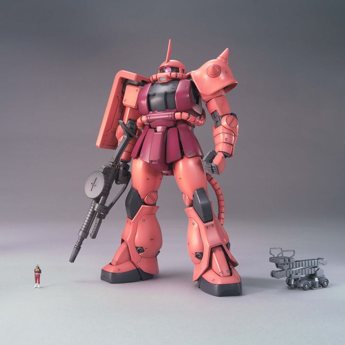 MG 1/100 Zaku II Ver. 2.0 (Char Aznable Custom) - Master Grade Mobile Suit Gundam