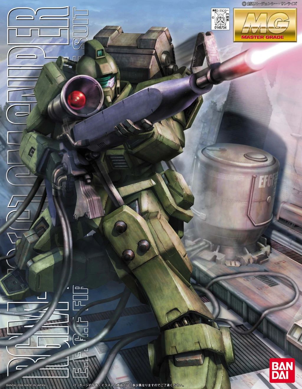 MG 1/100 GM Sniper - Master Grade Mobile Suit Gundam: The 08th MS Team | Glacier Hobbies