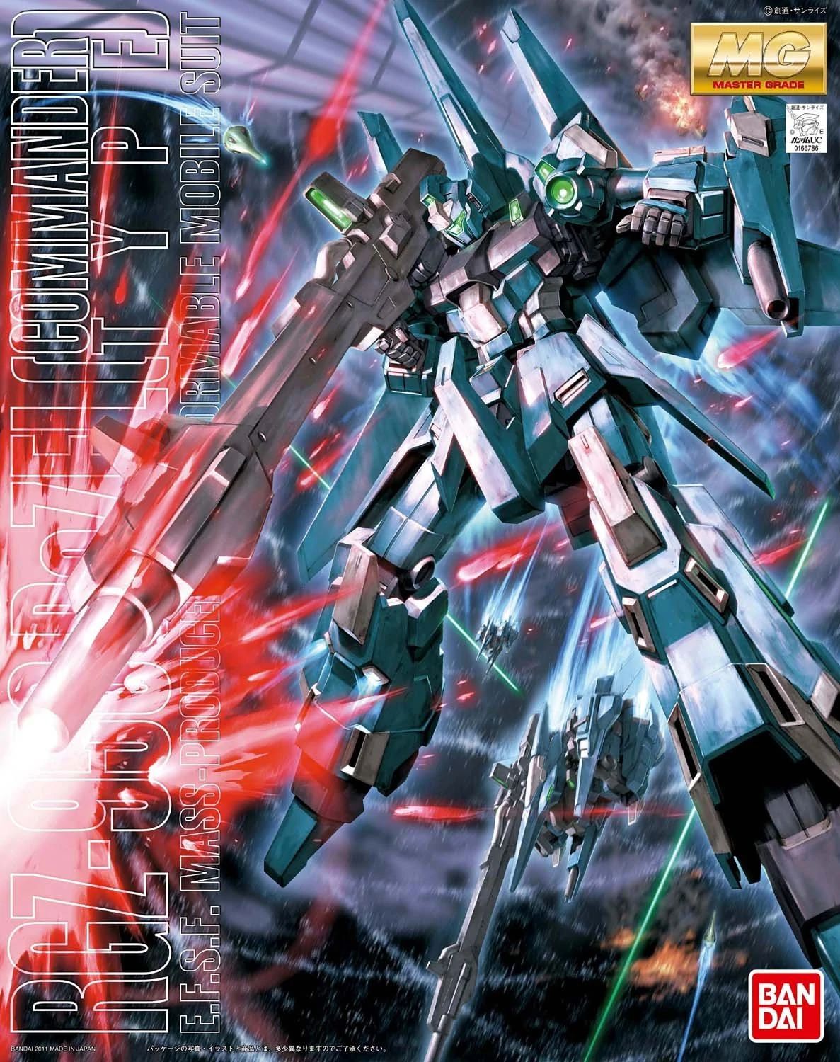 MG 1/100 ReZEL Commander Type - Master Grade Mobile Suit Gundam Unicorn | Glacier Hobbies
