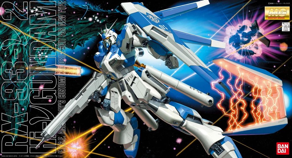 MG 1/100 Hi-ν (Hi-Nu) Gundam - Master Grade Mobile Suit Gundam Char's Counterattack | Glacier Hobbies