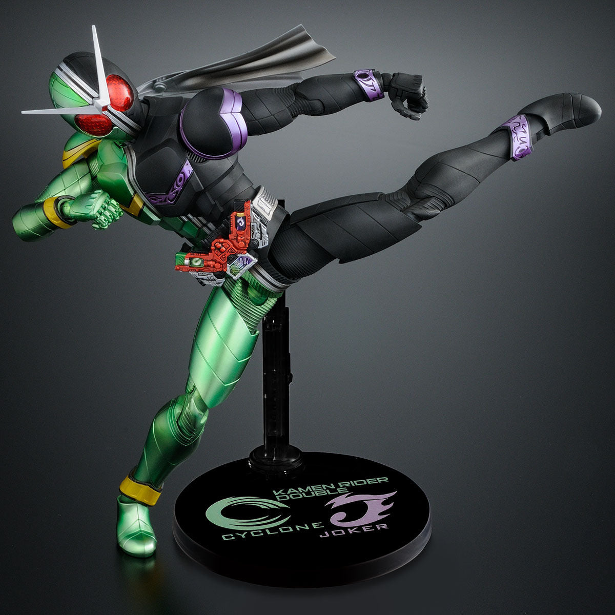 MG Figure-rise Artisan Kamen Rider W Cyclone Joker - Glacier Hobbies - Bandai