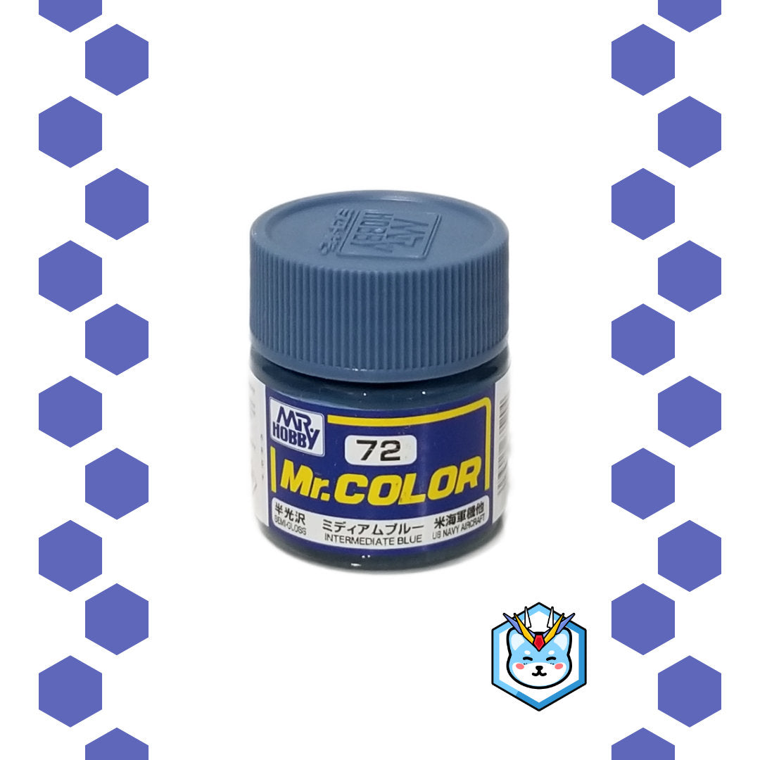 Mr. Color C72 Intermediate Blue - Glacier Hobbies - GSI Creo