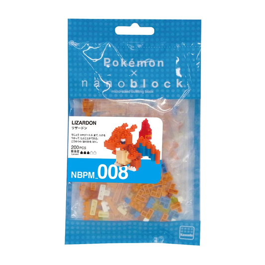 Pokemon Nanoblock Charizard - Glacier Hobbies - Nanoblock