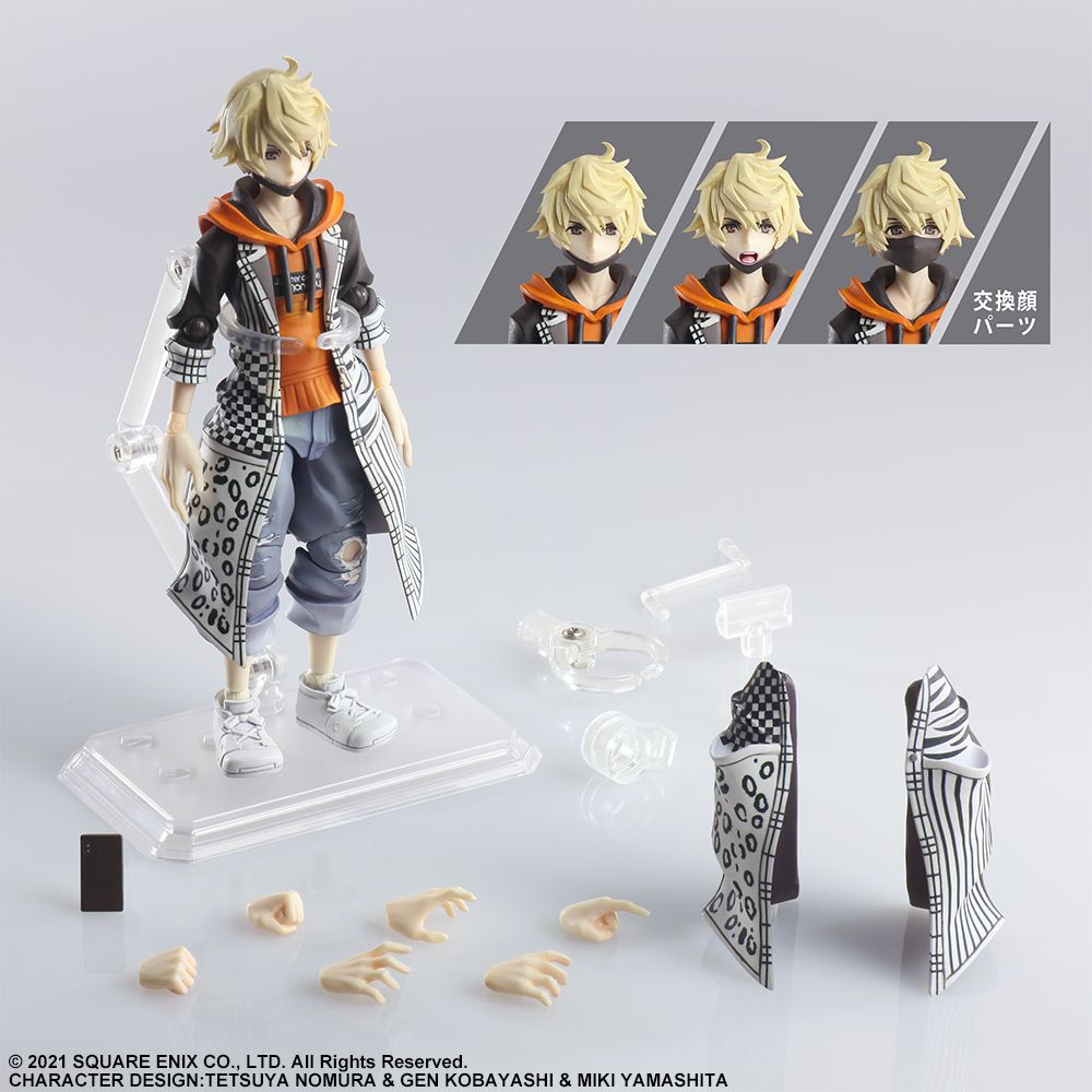 [PREORDER] NEO: The World Ends with You™ BRING ARTS™ Action Figure - RINDO - Glacier Hobbies - Square Enix