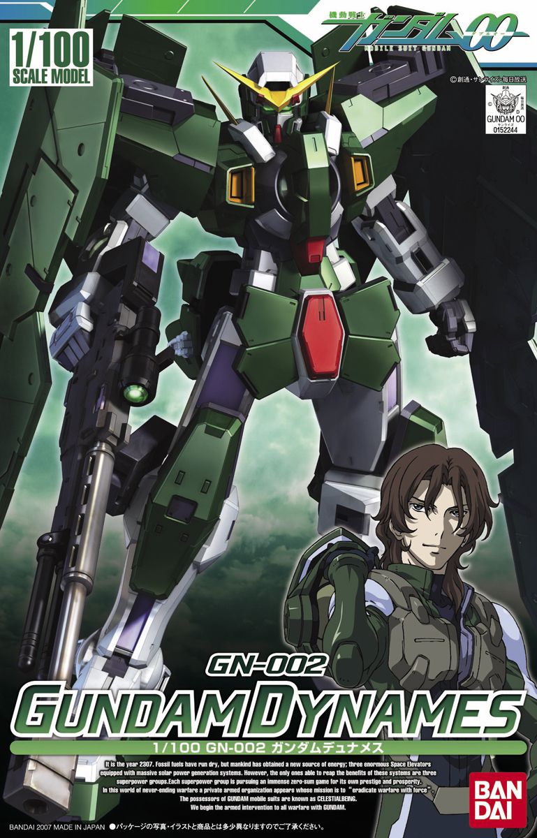 NG 1/100 Gundam Dynames - No Grade Mobile Suit Gundam 00 | Glacier Hobbies