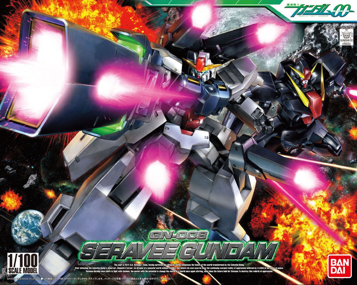 NG 1/100 Seravee Gundam - No Grade Mobile Suit Gundam 00 | Glacier Hobbies