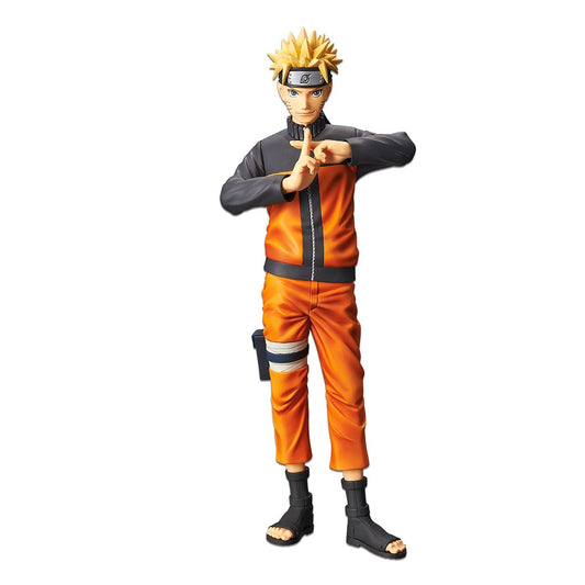 Naruto Shippuden Grandista Nero Uzumaki Naruto - Glacier Hobbies - Banpresto