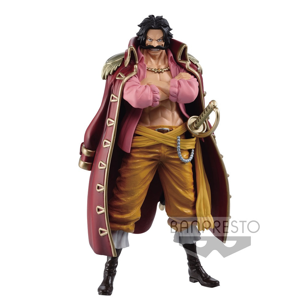One Piece DXF ~ THE GRANDLINE MEN ~ Wanokuni Vol.12 Gol D. Roger Prize Figure - Glacier Hobbies - Banpresto