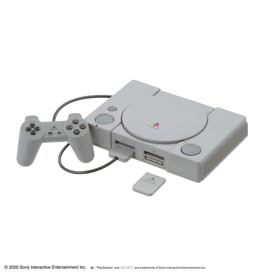 Playstation (SCPH-1000) Best Hit Chronicle 2/5 Model Kit - Glacier Hobbies - Bandai